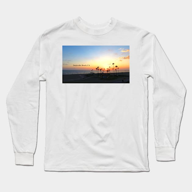 Dockweiler Beach, Long Sleeve T-Shirt by supernova23